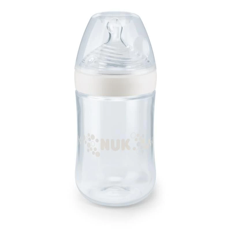 NUK Nature Sense 260ml Feeding Bottle (6-18m) 3 Colors 3 NUK Nature Sense 260ml Feeding Bottle (6-18m) 3 Colors