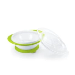 NUK No-Mess Weaning Bowl With Lid (2pcs) 9 NUK No-Mess Weaning Bowl With Lid (2pcs) -Baby Product nuk no mess weaning bowl with lid 2pcs 3