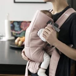 BABYBJORN Mini Baby Carrier Cotton (5 Colors) 24 BABYBJORN Mini Baby Carrier Cotton (5 Colors) -Baby Product old rose 2