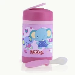 Nuby 430ml 3D Stainless Steel Food Jar With Vinyl Wrap -Baby Product oqhaxb2sbsbeeoovvwpa 5604rgb pnk a 3 30 2017 1 37 32 pm 791 copy