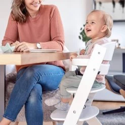 Osann Jill Highchair (Beech) From 6M+ To 10 Years - Comes With Bumper Bar, Tray And Seat Cushions -Baby Product osann highchair jill 1