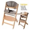 Osann Jill Highchair (Beech) From 6M+ To 10 Years - Comes With Bumper Bar, Tray And Seat Cushions -Baby Product osann highchair jill main