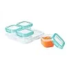 OXO Tot Baby Blocks Freezer Storage Container Set 4oz (4 Colours) 1 OXO Tot Baby Blocks Freezer Storage Container Set 4oz (4 Colours) -Baby Product oxo tot baby blocks freezer storage container 4oz aqua2 firstfewyears