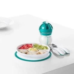 Oxo Tot Stick & Stay Suction Divided Plate -Baby Product oxo tot stick and stay suction divided plate 2