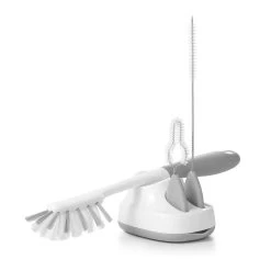 OXO TOT Water Bottle & Straw Cup Cleaning Set - Grey 11 OXO TOT Water Bottle & Straw Cup Cleaning Set - Grey -Baby Product oxo tot water bottle straw cup cleaning set grey 1