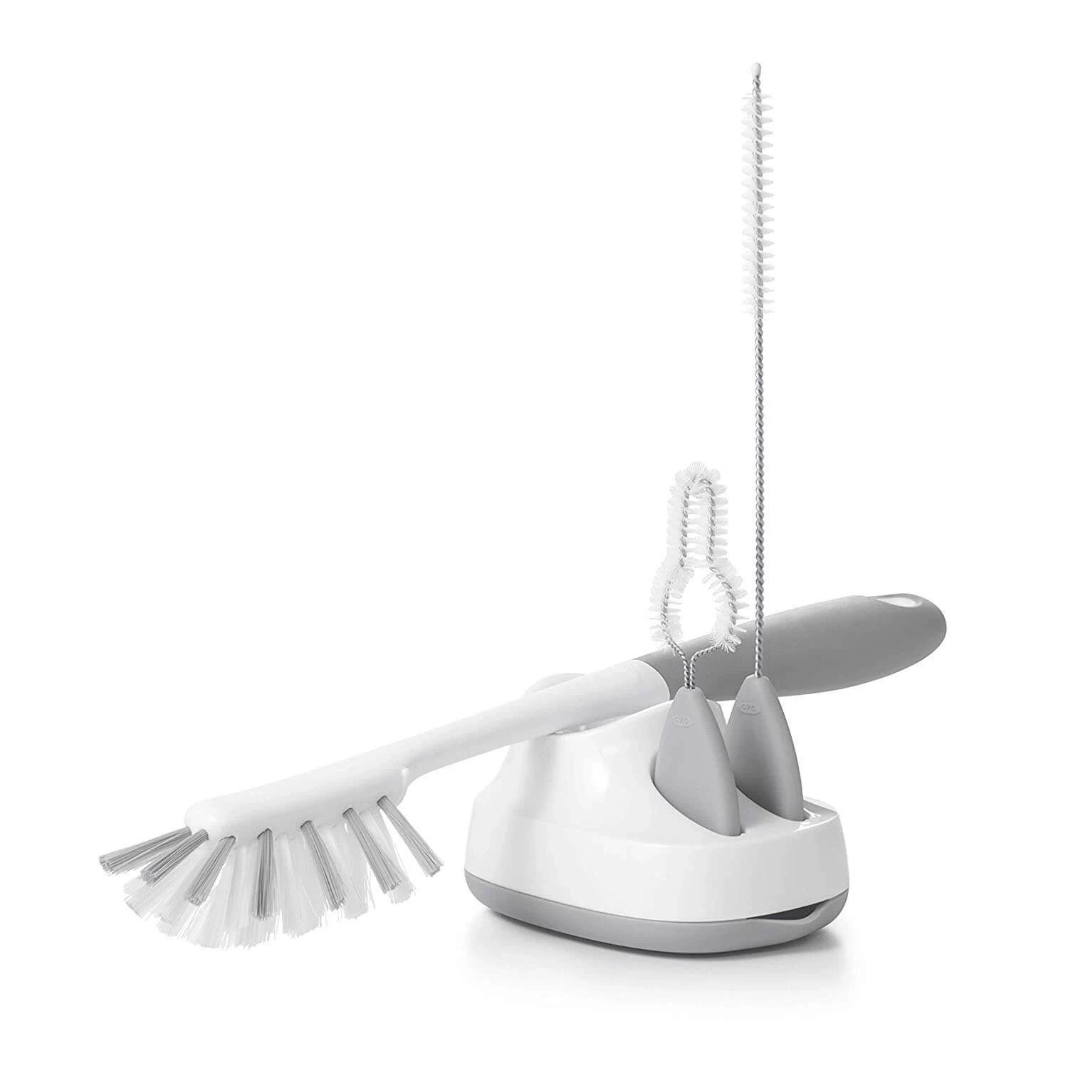 OXO TOT Water Bottle & Straw Cup Cleaning Set - Grey 5 OXO TOT Water Bottle & Straw Cup Cleaning Set - Grey - Image 3