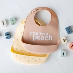 Pearhead Silicone Bib Set Of 2 (2 Designs) -Baby Product ph87121 2 1500x