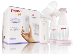 Pigeon GoMini Electric Breastpump 9 Pigeon GoMini Electric Breastpump -Baby Product pigeon gominidoublepump 1