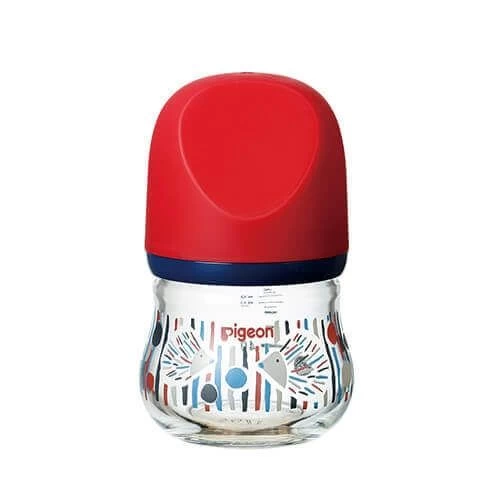 Pigeon Softouch My Precious Feeding Bottle Glass 80ml (Hedgehog) 3 Pigeon Softouch My Precious Feeding Bottle Glass 80ml (Hedgehog)