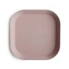 Mushie Dinnerware Plate Square Set Of 2 ( 3 Colours ) -Baby Product plate blush new 1200x