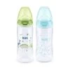 NUK Premium Choice+ Wide Neck PP Bottles 300ml (0-6months) [TWIN PACK] -Baby Product premium choice pp bottles twin pack 300ml blue green