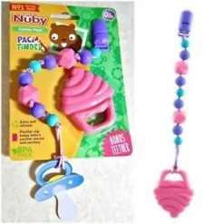 Nuby Pacifinder With Teether - Cupcake -Baby Product s l300 3