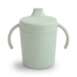 Mushie Trainer Sippy Cup (5 Colors) -Baby Product sage trainer sippy cup 1 1 1