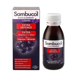 Sambucol Extra Defence Liquid 120ml (12y+) [Exp 08/22]