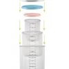 Beaba Set Of 3 Conservation Jars (1 Baby / 1 Maxi / 1 Maxi +) - Assorted Colors