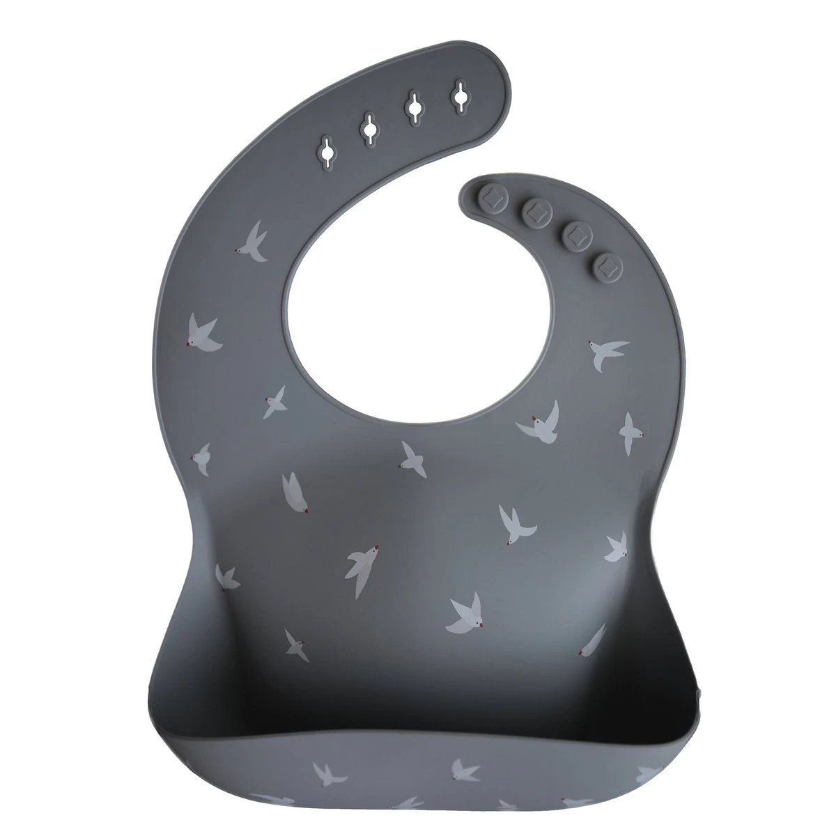 Mushie Silicone Bib (19 Designs) 16 Mushie Silicone Bib (19 Designs) - Image 14