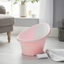 Shnuggle Baby Bath Tub With Plug-Pink 7 Shnuggle Baby Bath Tub With Plug-Pink -Baby Product shnuggle bath tub rose 2