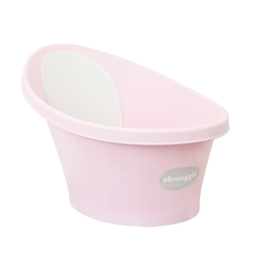 Shnuggle Baby Bath Tub With Plug-Pink 3 Shnuggle Baby Bath Tub With Plug-Pink