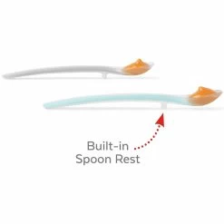 Skip Hop Easy-Feed Spoons (Pack Of 2) - Grey/Teal 9 Skip Hop Easy-Feed Spoons (Pack Of 2) - Grey/Teal -Baby Product skip hop easy feed spoons 2pcs grey teal 1