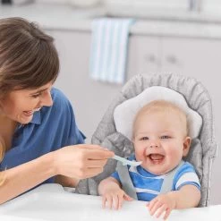 Skip Hop Easy-Feed Spoons (Pack Of 2) - Grey/Teal 12 Skip Hop Easy-Feed Spoons (Pack Of 2) - Grey/Teal -Baby Product skip hop easy feed spoons 2pcs grey teal 2