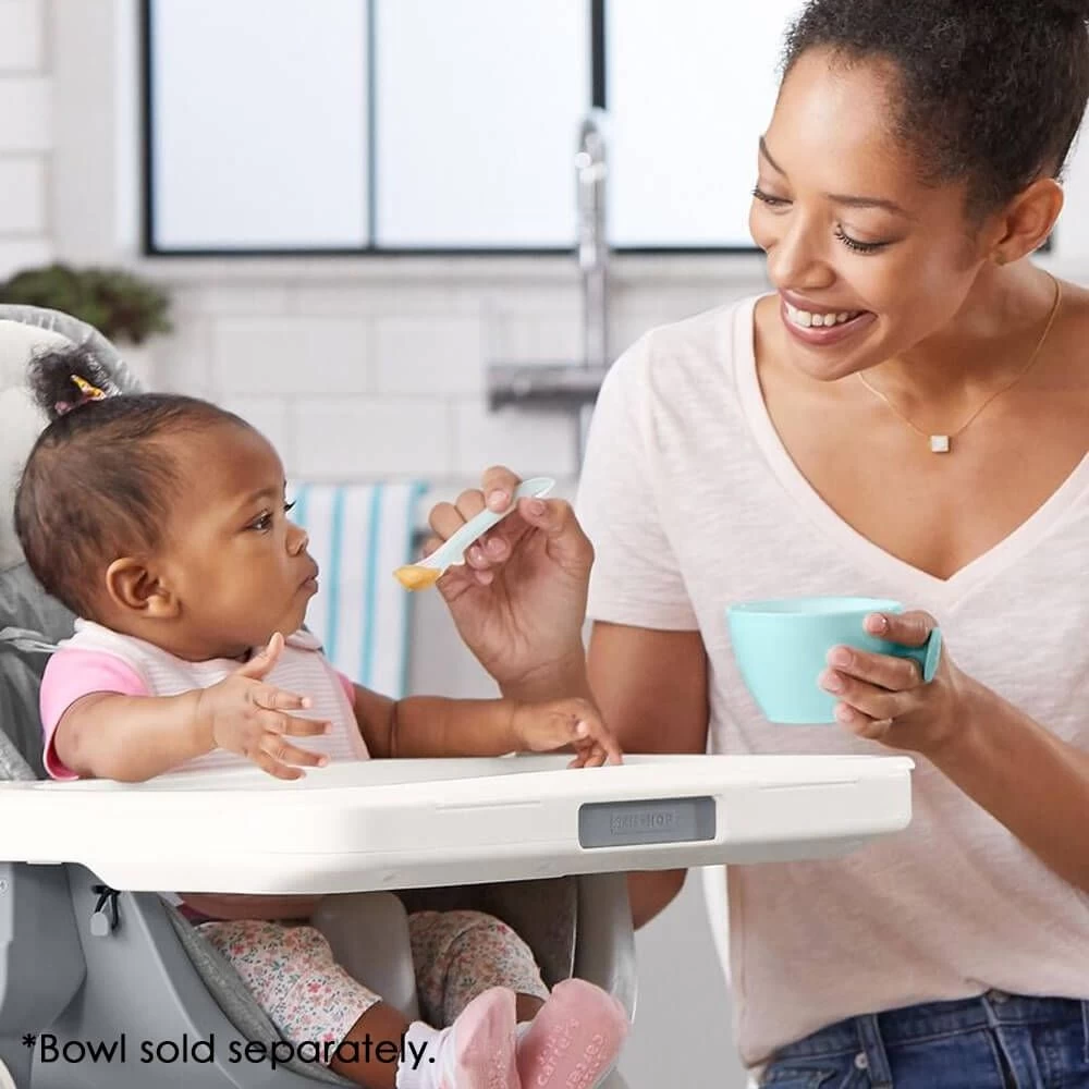 Skip Hop Easy-Feed Spoons (Pack Of 2) - Grey/Teal 8 Skip Hop Easy-Feed Spoons (Pack Of 2) - Grey/Teal - Image 6