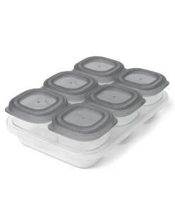 Skip Hop Easy-Store 2 Oz. Containers (Pack Of 6) - Grey 12 Skip Hop Easy-Store 2 Oz. Containers (Pack Of 6) - Grey -Baby Product skip hop easy store 2oz containers