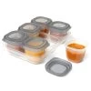 Skip Hop Easy-Store 2 Oz. Containers (Pack Of 6) - Grey 2 Skip Hop Easy-Store 2 Oz. Containers (Pack Of 6) - Grey -Baby Product skip hop easy store 2oz containers 3
