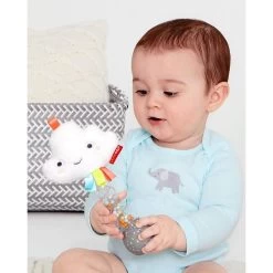 Skip Hop Silver Lining Cloud Rain Stick Rattle -Baby Product skip hop silver lining cloud rain stick rattle sh307152 3