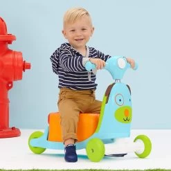 Skip Hop Zoo 3-In-1 Ride On Toy -Baby Product skip hop zoo 3 in 1 ride on toy dog 2