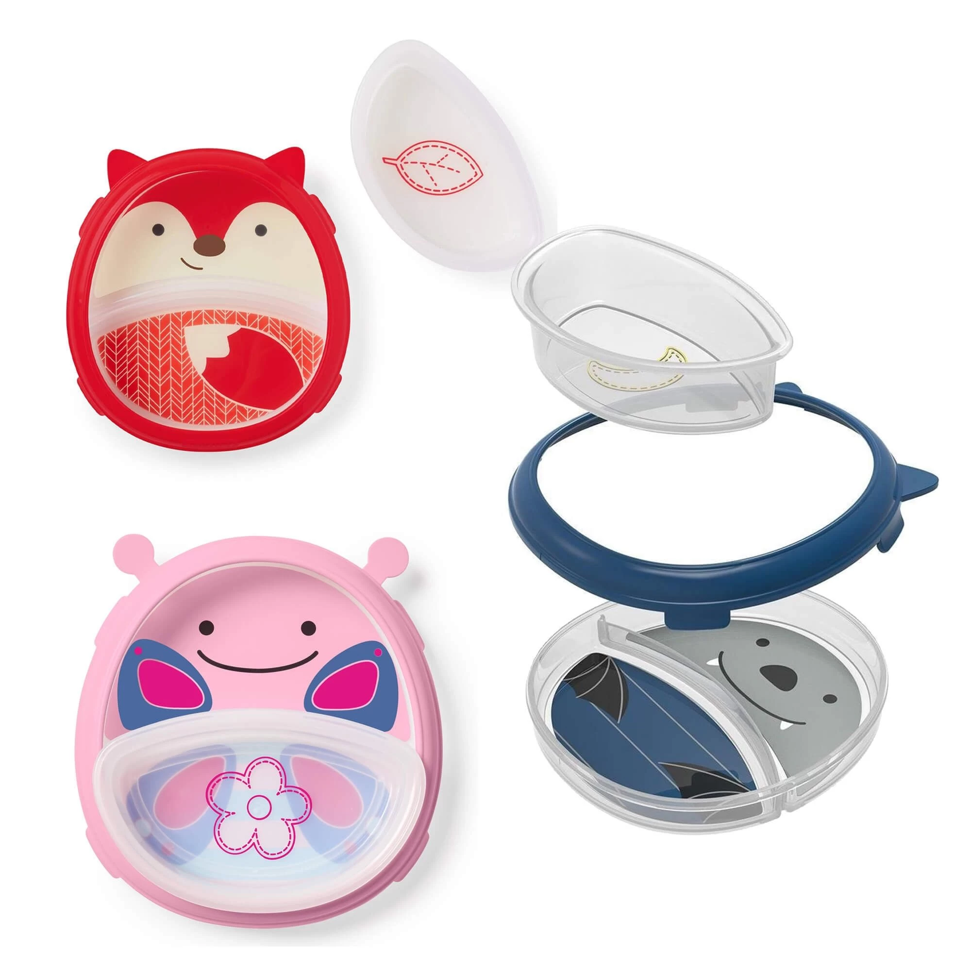 Skip Hop Zoo Smart Serve Non-Slip Training Set (11 Designs) 3 Skip Hop Zoo Smart Serve Non-Slip Training Set (11 Designs)