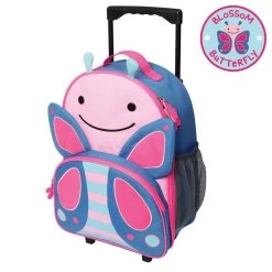 Skip Hop Zoo Kids Rolling Luggage -Baby Product skiphop zoo kids luggages butterfly 1 1