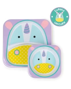 Skip Hop Melamine Plate & Bowl Set -Baby Product skiphop melamine set plate and bowl firstfewyears 252221