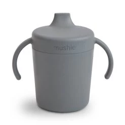 Mushie Trainer Sippy Cup (5 Colors) -Baby Product smoke trainer sippy cup 1 1