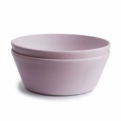 Mushie Dinner Round Bowl (3 Colors) 15 Mushie Dinner Round Bowl (3 Colors) -Baby Product softlilac round bowl 2pack edit
