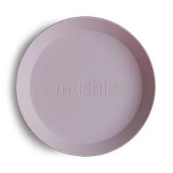 Mushie Dinner Round Plate (3 Colors) -Baby Product softlilac round plate single edit