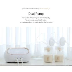 Spectra Dual Compact Portable Double Breast Pump -Baby Product spectra dual compact breastpump 4