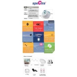 Spectra S1+ Hospital Grade Double Electric Breast Pump (28mm) -Baby Product spectra s1 lazada 1