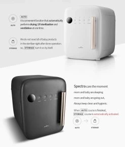 Spectra Baby Bottle UV Sterilizer [Made In Korea] -Baby Product spectra uv sterilizer