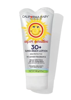 California Baby Sunscreen Lotion Super Sensitive SPF 30+ (6oz / 2.9oz / 1.8oz) Expiry : May 2023 -Baby Product spf 30 sunscreen lotion no fragrance 2.9oz
