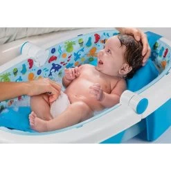 Summer Infant Foldaway Baby Bath (Newborn To Toddler) -Baby Product summer infant foldaway baby bath 1