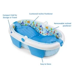 Summer Infant Foldaway Baby Bath (Newborn To Toddler) -Baby Product summer infant foldaway baby bath 5