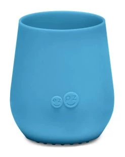 EZPZ Mini Cup (8 Colors) 15 EZPZ Mini Cup (8 Colors) -Baby Product tiny cup front blue 1