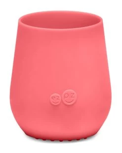 EZPZ Mini Cup (8 Colors) 14 EZPZ Mini Cup (8 Colors) -Baby Product tiny cup front coral 1