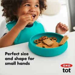 OXO TOT Silicone Plate (3 Colours) -Baby Product tot 61149500 8c 1