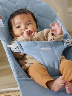 Babybjorn Bouncer Bliss [Quilted Cotton] (5 Colors) -Baby Product us babybjorn bouncer bliss blue cotton petal quilt 01