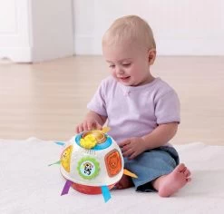 Vtech Crawl And Learn Bright Ball (White/Red) 8 Vtech Crawl And Learn Bright Ball (White/Red) -Baby Product vtech crawl and learn bright lights ball 2 1