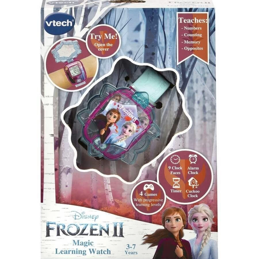 Vtech Frozen 2 Magic Learning Watch - Anna & Elsa 4 Vtech Frozen 2 Magic Learning Watch - Anna & Elsa - Image 2