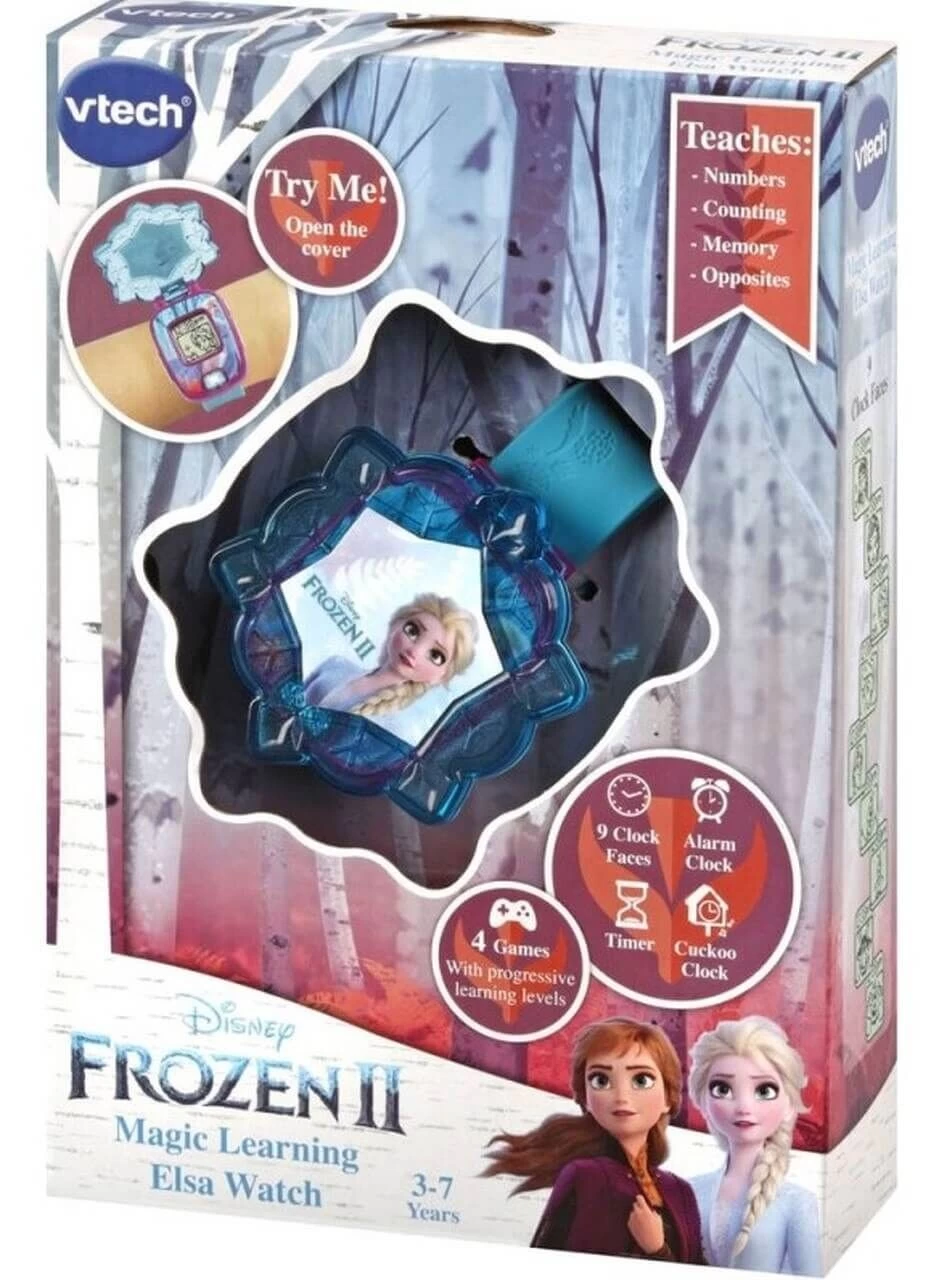 Vtech Frozen 2 Magic Learning Watch - Elsa 4 Vtech Frozen 2 Magic Learning Watch - Elsa - Image 2