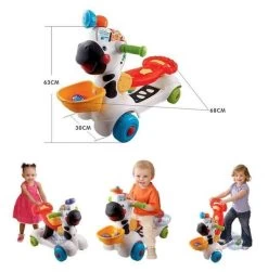 VTech 3-in-1 Learning Zebra Scooter -Baby Product vtech zebra scooter4 1 1